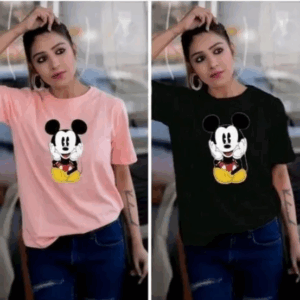New Trendy Mickey Mouse T-shirt In Combo For Girls & Women