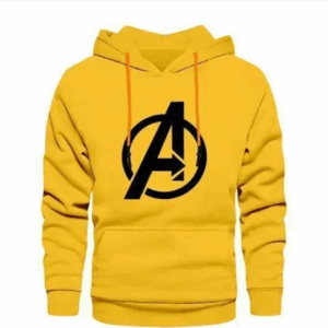 Men Top Wear Active Printed Woolen Hoodie Jacket