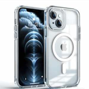 iPhone 13 / iPhone 14 | Compatible for iPhone 13 / iPhone 14 Back Case Cover | Scratch-Resistant Back Case Cover | Clear Back Case Cover