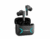 Hoppup Predator Xo1 Gaming Earbuds with 50H Playtime,13MM Drivers,40MS Low Latency,ENC Bluetooth Headset (Black, True Wireless)
